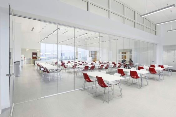 toughend glass doors & partition